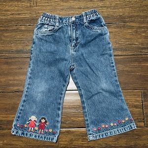 Girls Size 24 Months Children's Place Embroidered Jeans